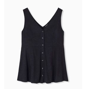 Torrid fit and flare tank top